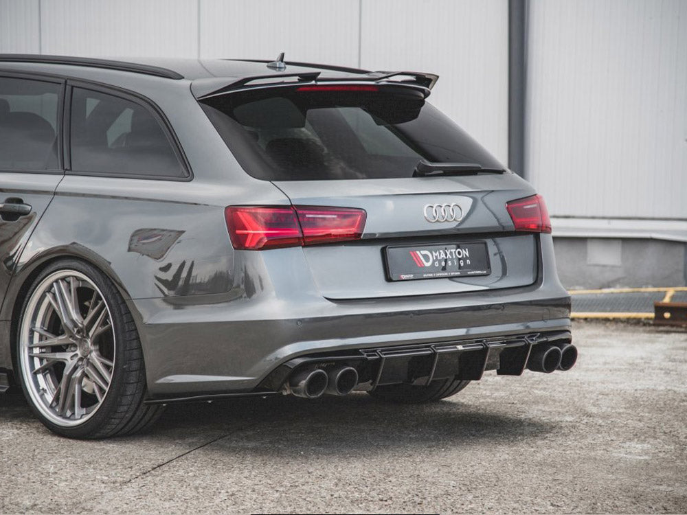 Rear Valance V.1 compatible with Audi A6 / A6 C7 S Line / S6 C7 Facelift