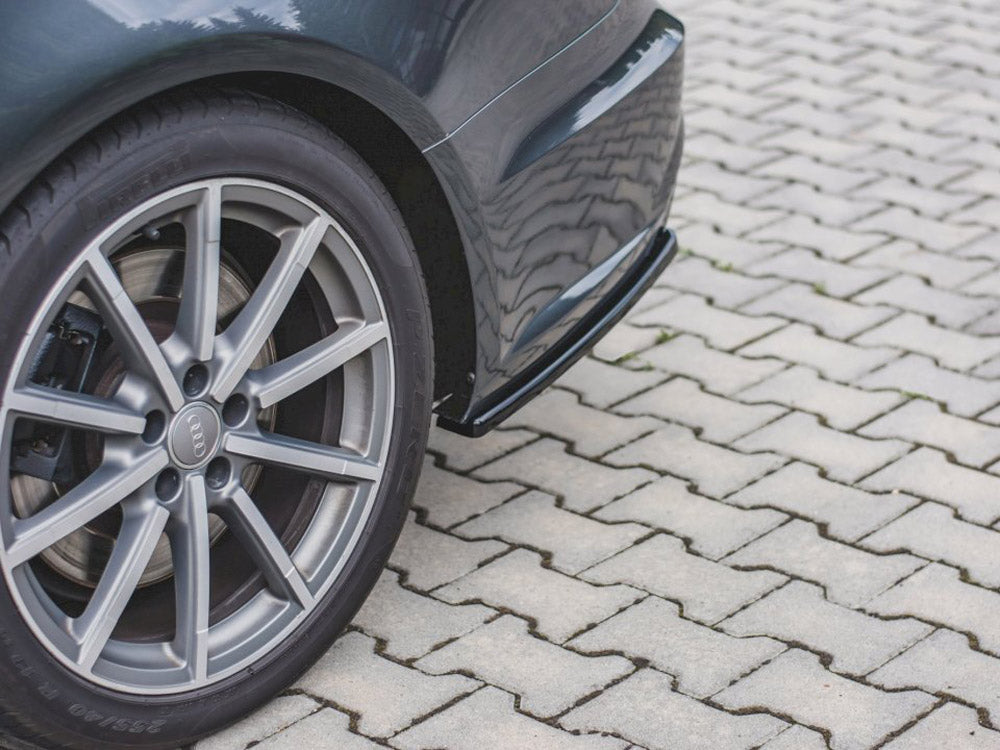 Rear Side Splitters Audi S6 / A6 S-Line C7 Facelift