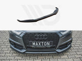 MAXTON DESIGN Front Splitter Audi S6/ A6 S-Line C7 Facelift