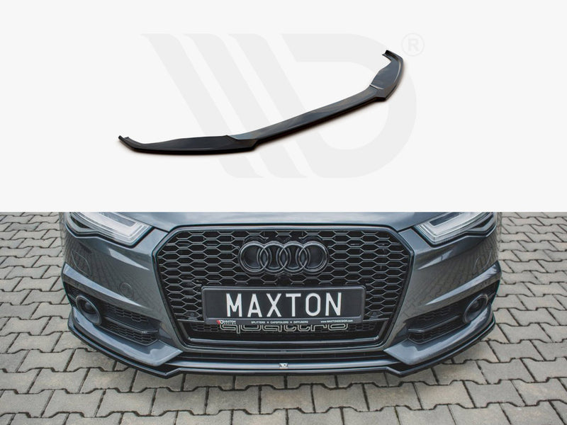 MAXTON DESIGN Front Splitter Audi S6/ A6 S-Line C7 Facelift