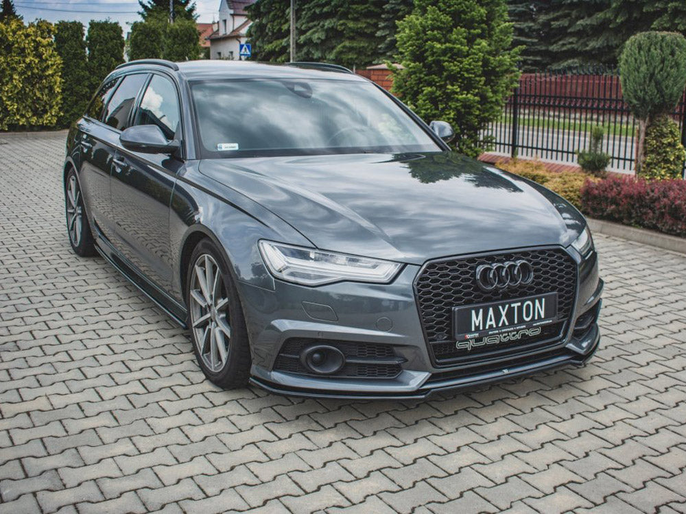 MAXTON DESIGN Front Splitter Audi S6/ A6 S-Line C7 Facelift