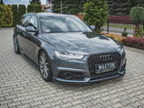 MAXTON DESIGN Front Splitter Audi S6/ A6 S-Line C7 Facelift