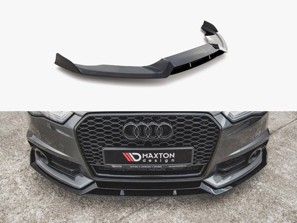 Front Splitter compatible with Audi A6 / A6 C7 S Line / S6 C7 Facelift