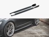Side Skirts Diffusers compatible with Audi A6 / A6 C7 S Line / S6 C7 FL