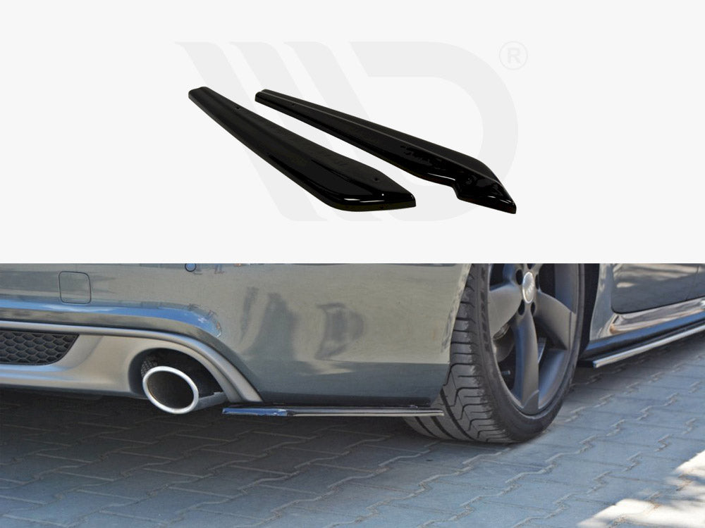 Rear Side Splitters Audi A6 C7 S-line Avant (2011-2014)