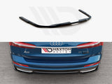 MAXTON DESIGN Central Rear Splitter Audi A6 S-Line Avant C8