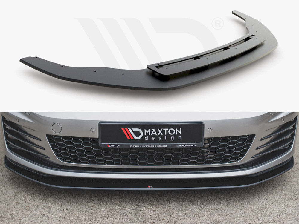 Maxton Racing Front Splitter VW Golf Mk7 GTI