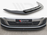 Maxton Racing Front Splitter VW Golf Mk7 GTI