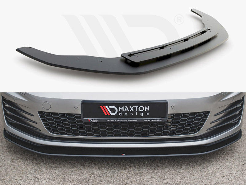Maxton Racing Front Splitter VW Golf Mk7 GTI