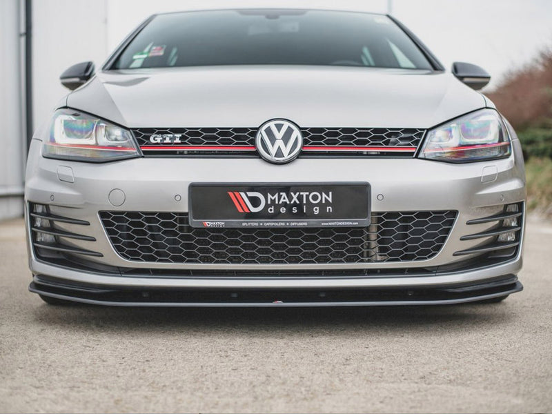 Maxton Racing Front Splitter VW Golf Mk7 GTI