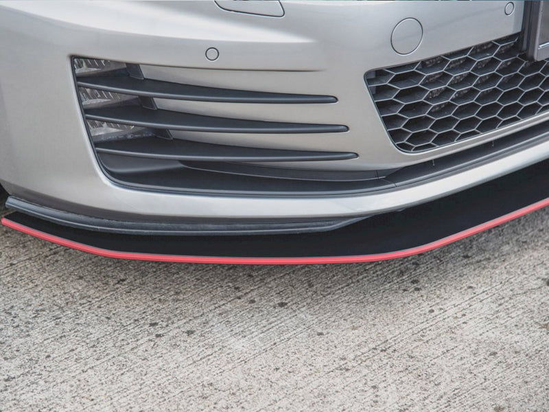 Maxton Racing Front Splitter VW Golf Mk7 GTI