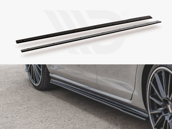 Maxton Racing Side Skirt Splitters VW Golf Mk7 GTI