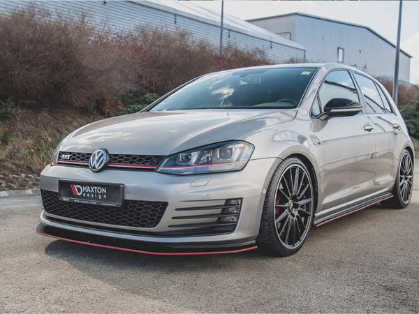 Maxton Racing Side Skirt Splitters VW Golf Mk7 GTI