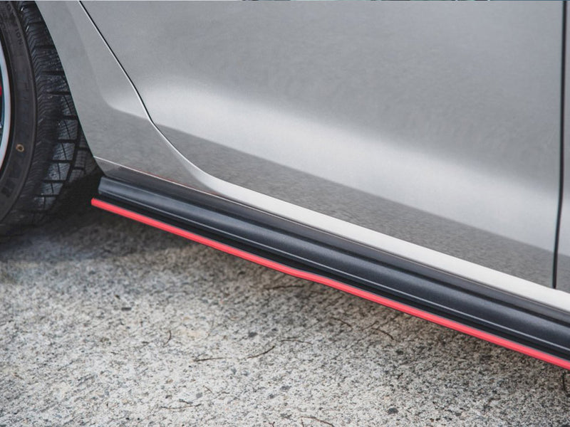 Maxton Racing Side Skirt Splitters VW Golf Mk7 GTI