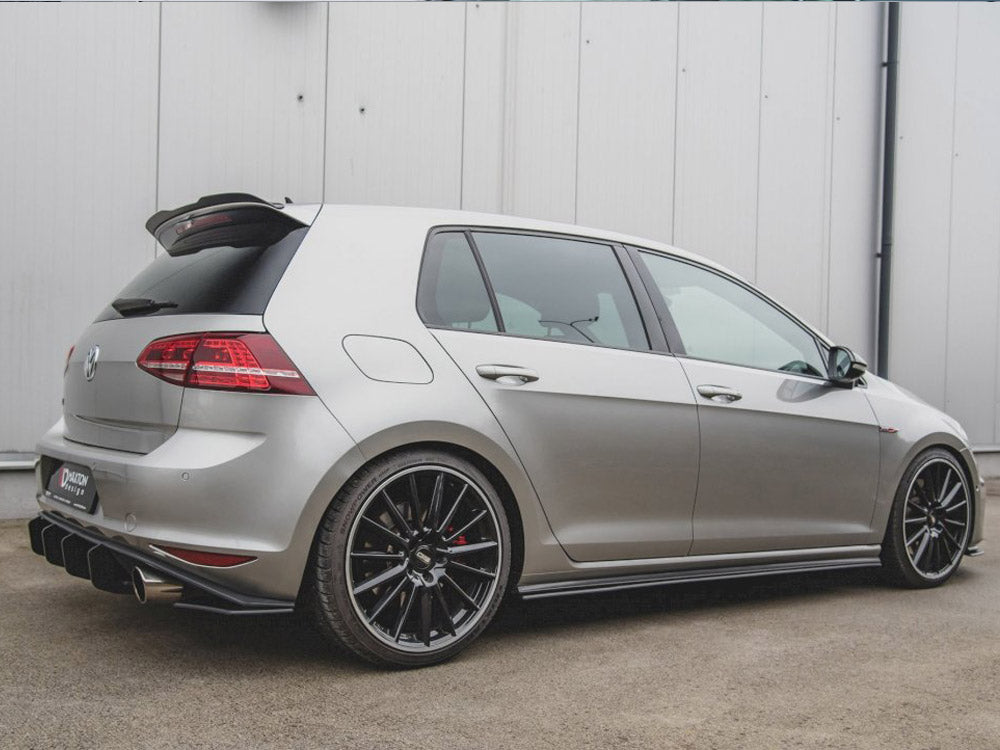 Maxton Racing Side Skirt Splitters VW Golf Mk7 GTI