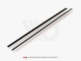 Maxton Racing Side Skirt Splitters VW Golf Mk7 GTI