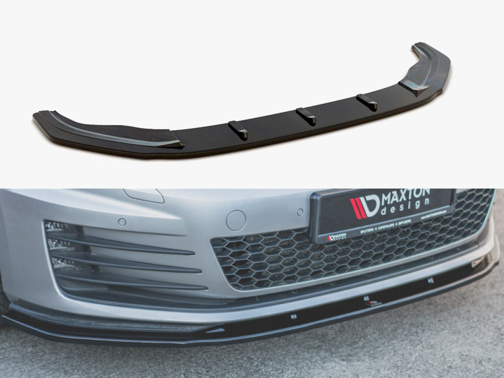 Front Splitter V.1 compatible with Volkswagen Golf GTI / GTD Mk7