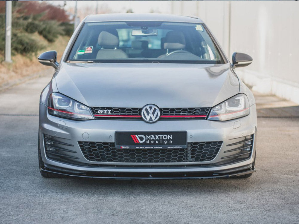 Front Splitter V.1 compatible with Volkswagen Golf GTI / GTD Mk7