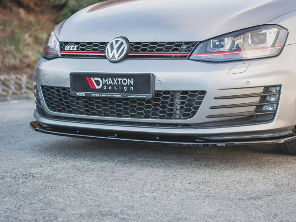 Front Splitter V.1 compatible with Volkswagen Golf GTI / GTD Mk7