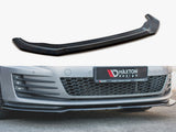 Front Splitter V.2 compatible with Volkswagen Golf GTI / GTD Mk7