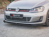 Front Splitter V.2 compatible with Volkswagen Golf GTI / GTD Mk7