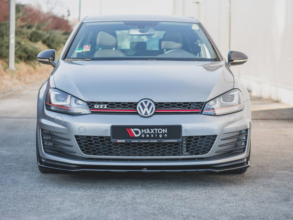 Front Splitter V.2 compatible with Volkswagen Golf GTI / GTD Mk7