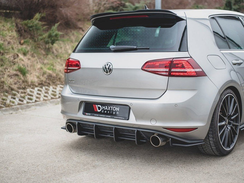 Maxton Racing Rear Diffuser V.1 VW Golf Mk7 GTI