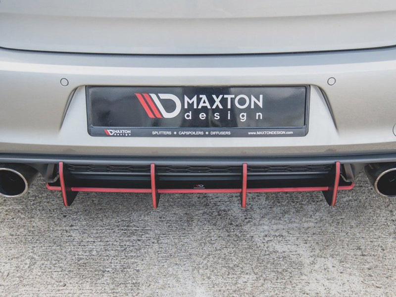 Maxton Racing Rear Diffuser V.1 VW Golf Mk7 GTI