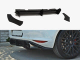 Rear Diffuser &amp; Rear Side Splitters compatible with Volkswagen Golf GTI Mk7