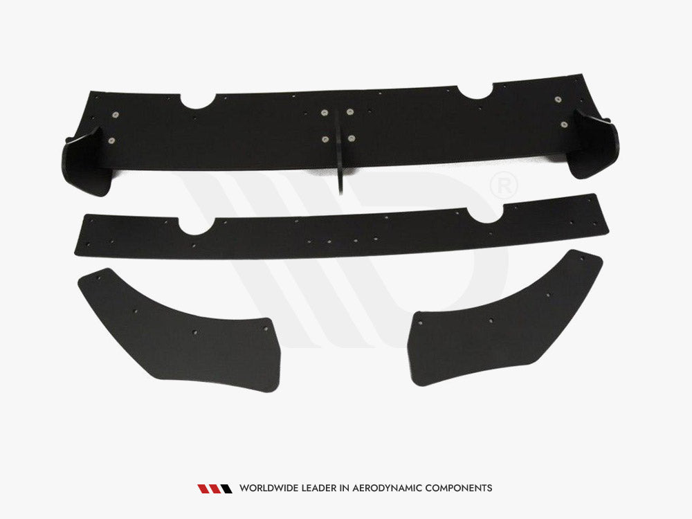 Rear Diffuser &amp; Rear Side Splitters compatible with Volkswagen Golf GTI Mk7