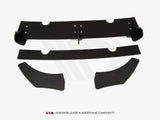 Rear Diffuser &amp; Rear Side Splitters compatible with Volkswagen Golf GTI Mk7