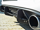 Rear Diffuser &amp; Rear Side Splitters compatible with Volkswagen Golf GTI Mk7
