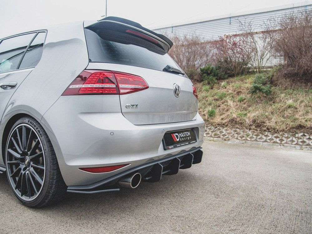 Maxton Racing Rear Diffuser V.2 VW Golf Mk7 GTI