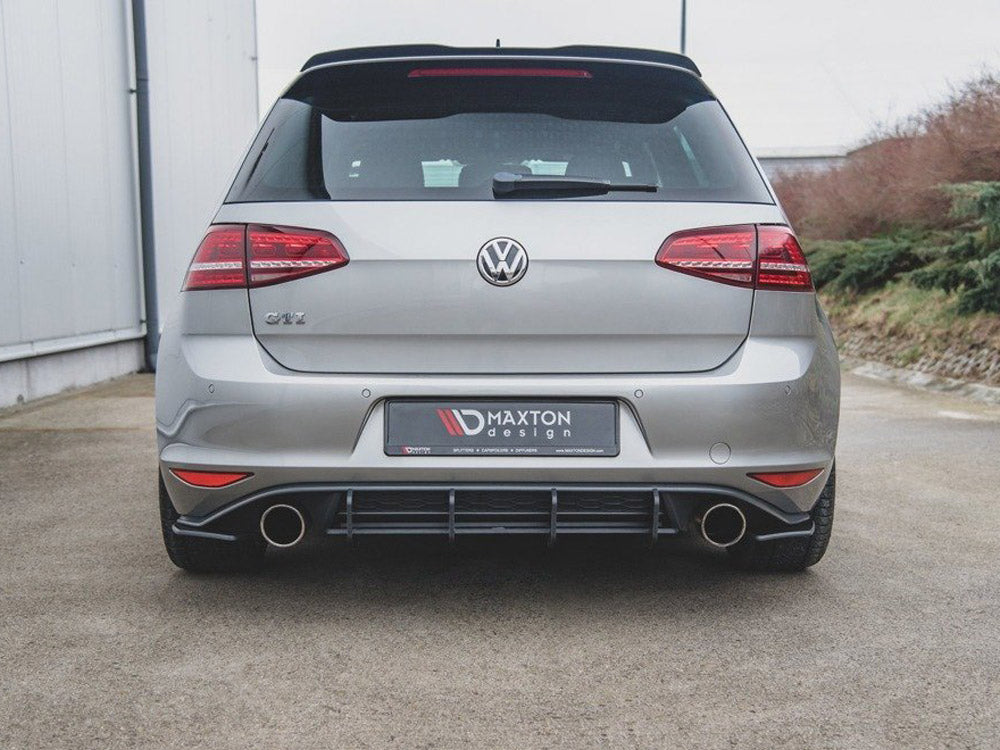 Maxton Racing Rear Diffuser V.2 VW Golf Mk7 GTI