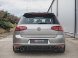 Street PRO Rear Side Splitters V.1 compatible with VW Golf Mk7 GTI