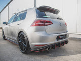 Street PRO Rear Side Splitters V.1 compatible with VW Golf Mk7 GTI