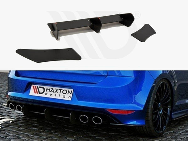 VW Golf 7 R Hatchback Rear Diffuser & Rear Side Splitters (2013-2016)