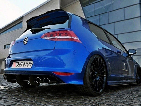 VW Golf 7 R Hatchback Rear Diffuser & Rear Side Splitters (2013-2016)