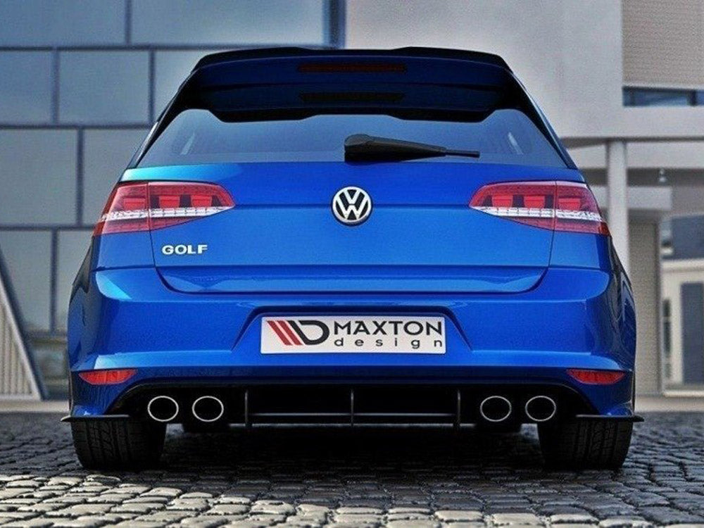VW Golf 7 R Hatchback Rear Diffuser & Rear Side Splitters (2013-2016)