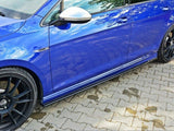Side Skirts Diffusers V.1 compatible with VW Golf R / R-Line Mk7