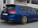 Spoiler CAP VW Golf 7 / 7 Facelift R / R-Line Estate