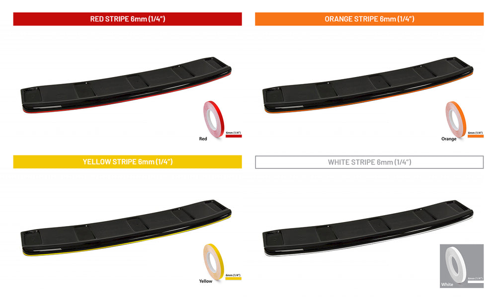 MAXTON DESIGN Central Rear Splitter VW Golf MK7 R Estate (Without A Vertical BAR) (2013-2016)