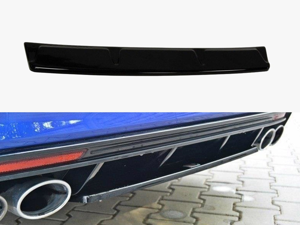 Central Rear Splitter compatible with VW Golf R Mk7 Estate