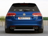Rear Side Splitters compatible with VW Golf R Mk7 Estate