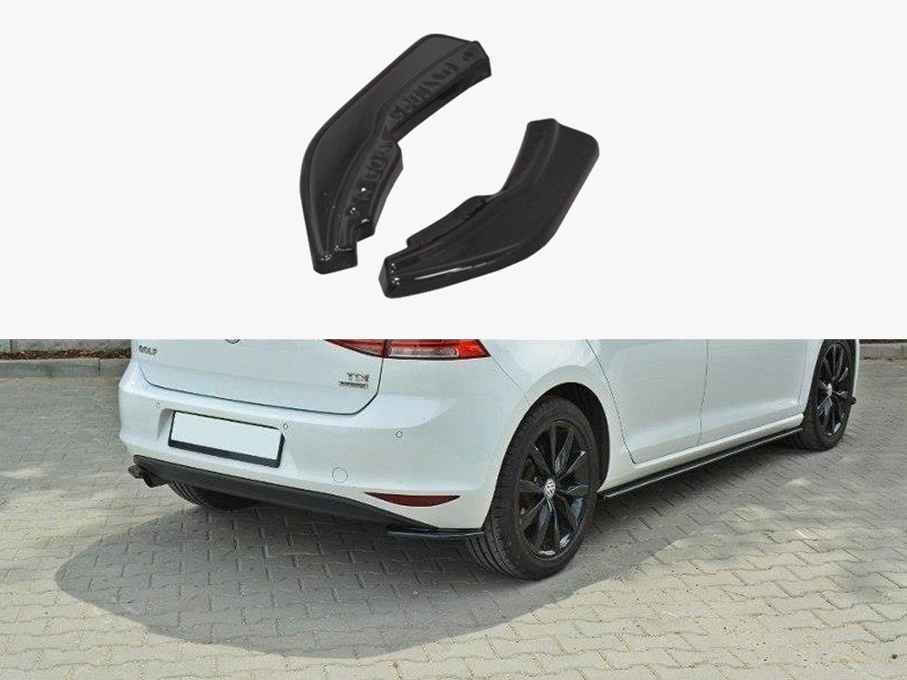 Rear Side Splitters compatible with VW Golf Mk7 Standard (2012-2016)
