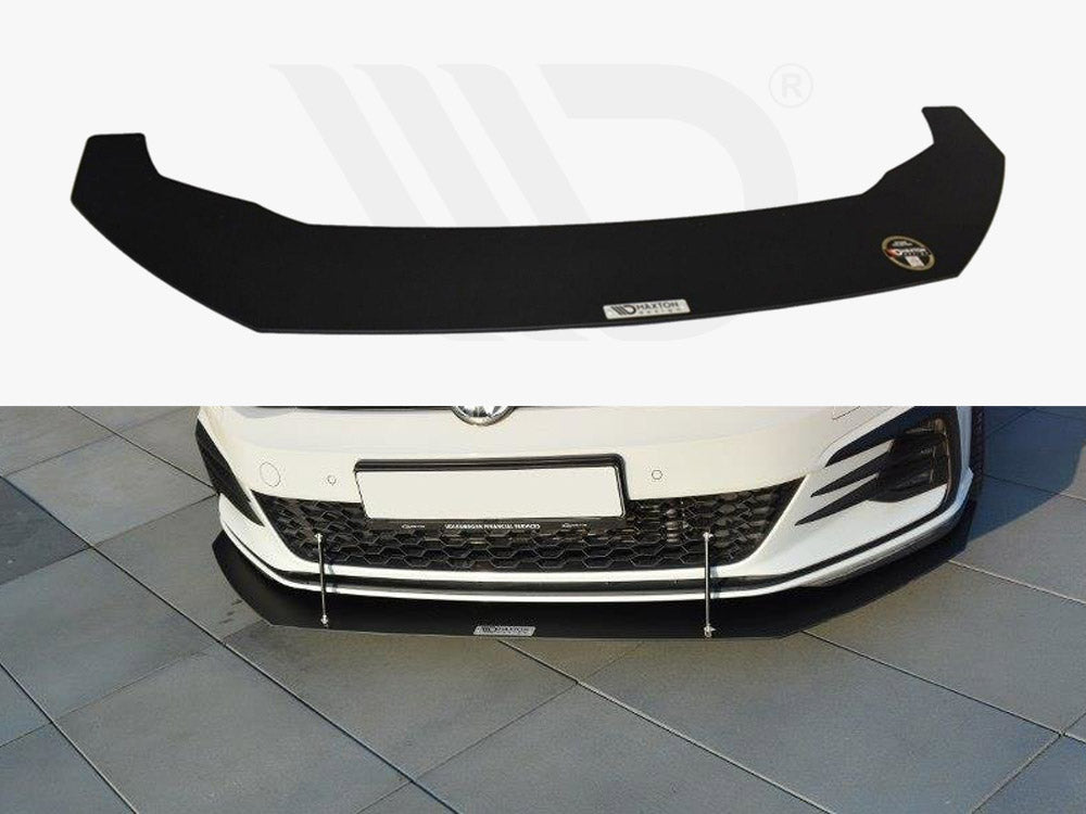 MAXTON DESIGN Front Racing Splitter V.1 VW Golf GTI 7.5 (2017-19)
