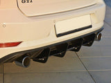 Rear Diffuser compatible with VW Golf GTI 7.5 (2017-19)