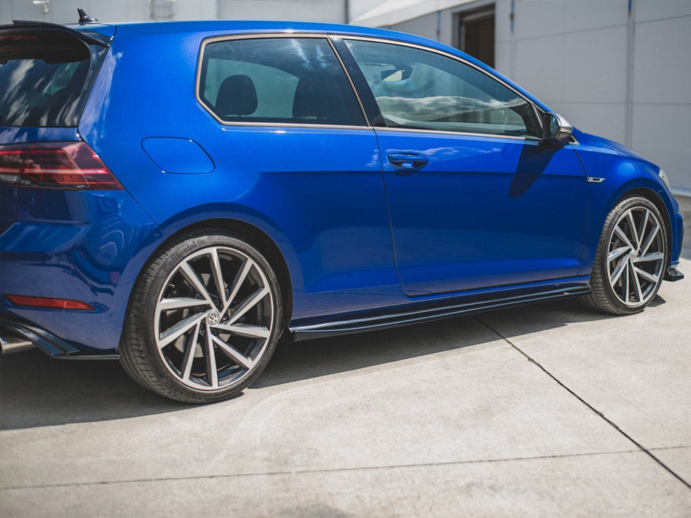 Side Skirts Diffusers V.4 VW Golf 7 R / R-Line Facelift