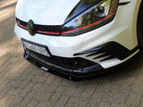 MAXTON DESIGN Front Racing Splitter VW MK7 GTI Clubsport (2016-2017)