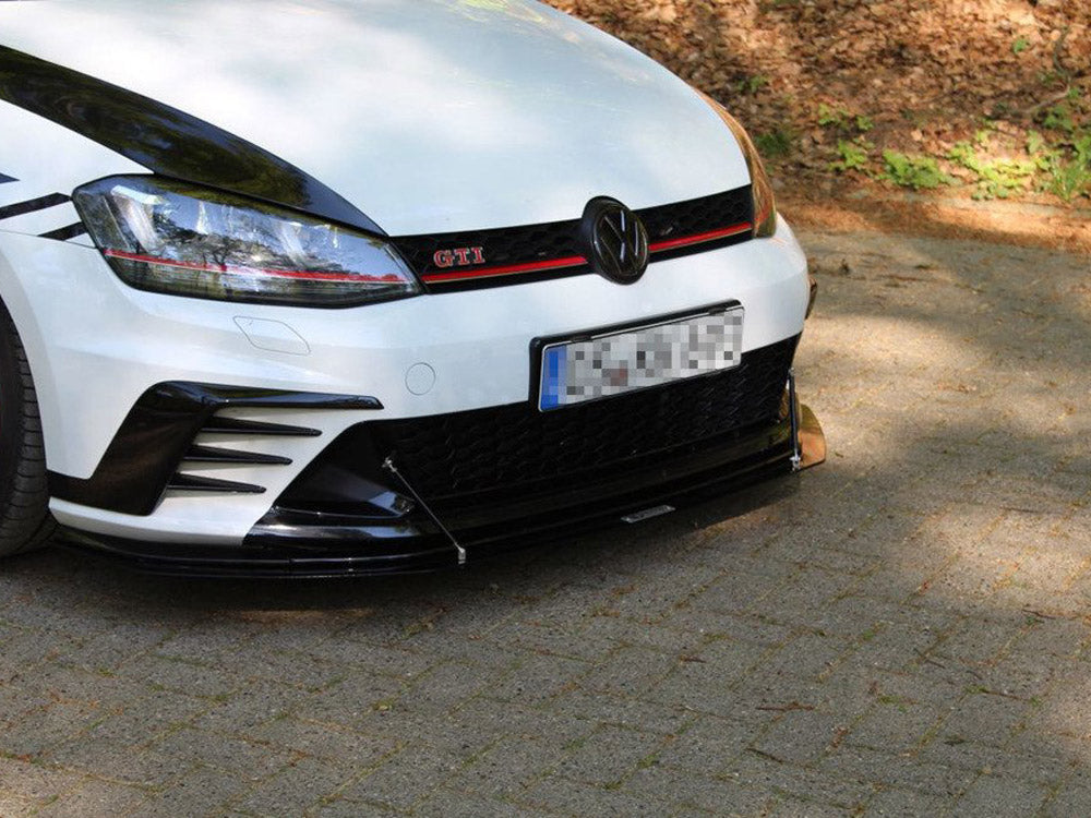 MAXTON DESIGN Front Racing Splitter VW MK7 GTI Clubsport (2016-2017)